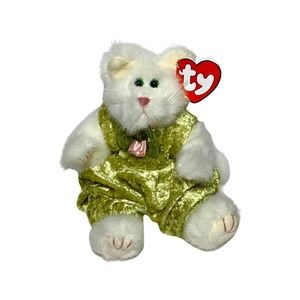 TY Beanie Baby: "Katrina" the Cat Stuffed Plush, Attic Treasure Vintage - (1993)